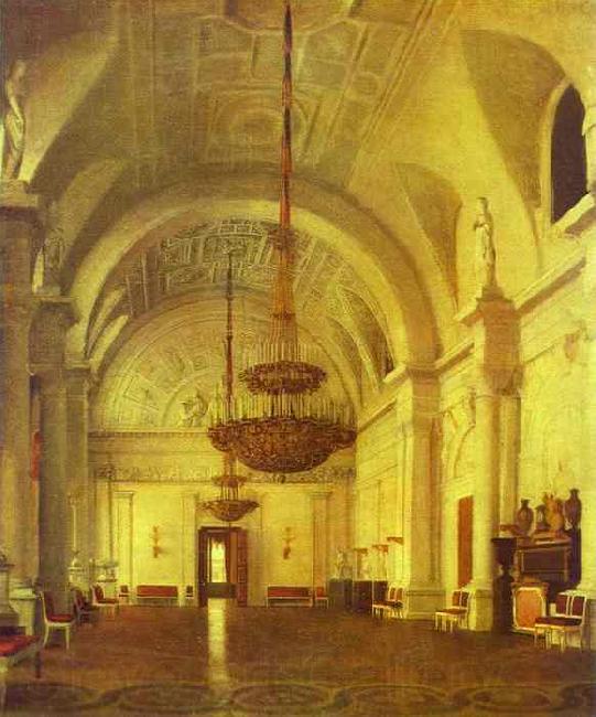 Sergey Zaryanko The White Hall In The Winter Palace Spain oil painting art